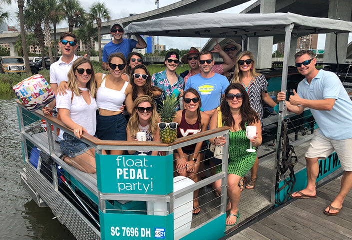 Saltwater Cycle rolls out a new floating pedal boat tour Memorial Day weekend
