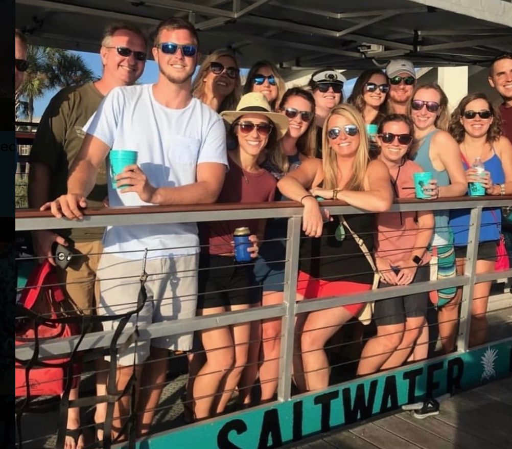 Party boat | Saltwater Cycle