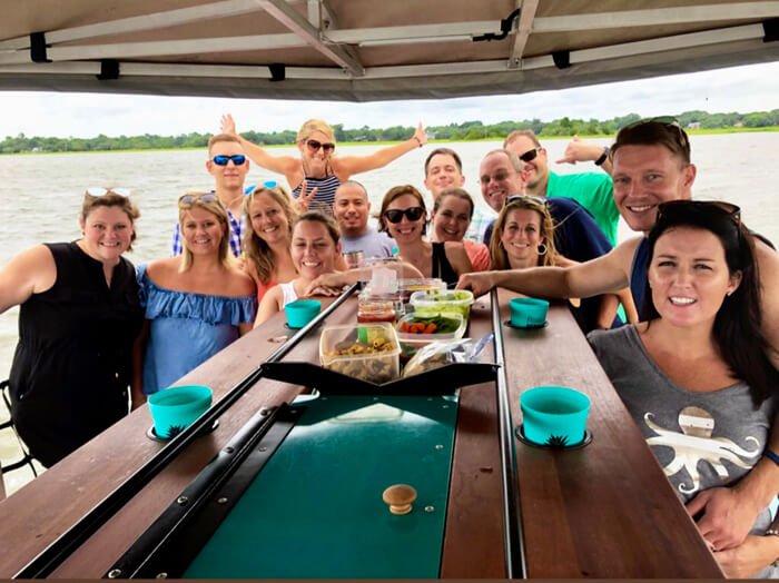 Corporate Boat Charter | Saltwater Cycle