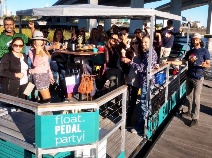 Float Pedal Party | Saltwater Cycle